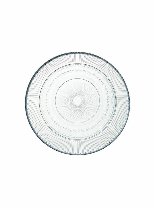 Luminarc Louison Πιάτο Βαθύ Γυάλινο Διάφανο με Διάμετρο 20cm