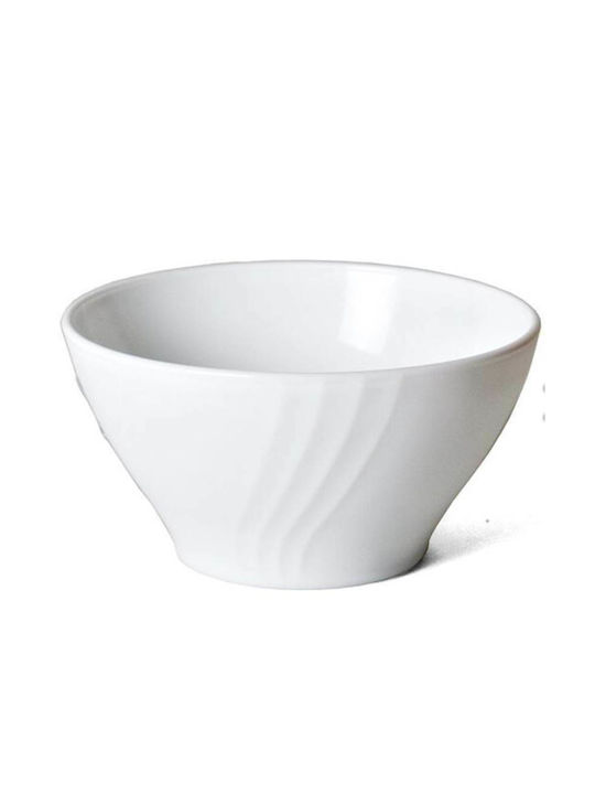 Bormioli Rocco Ebro Servierschüssel Rund Glas White mit Durchmesser 14cm 4Stück