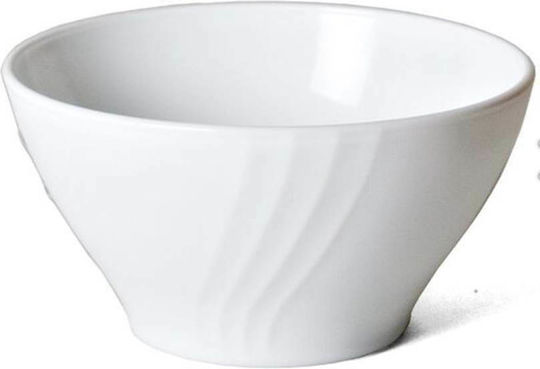 Bormioli Rocco Ebro Servierschüssel Rund Glas White mit Durchmesser 14cm 4Stück