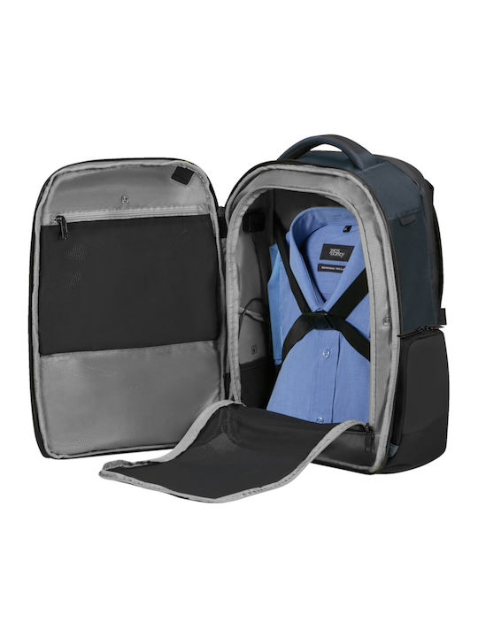 Samsonite BIZ2GO Τσάντα Πλάτης για Laptop 15.6" με Θύρα USB Deep blue