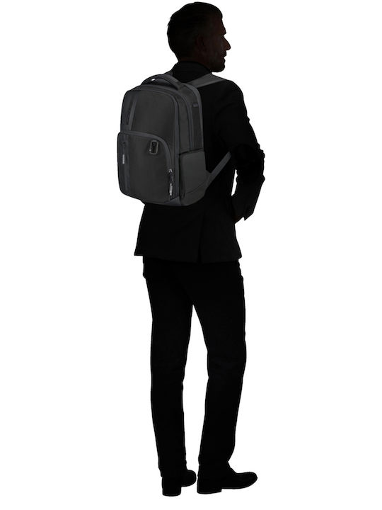 Samsonite BIZ2GO Αδιάβροχη Τσάντα Πλάτης για Laptop 14.1" σε Μαύρο χρώμα