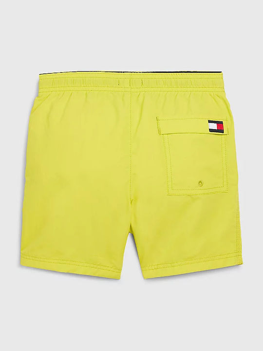 Tommy Hilfiger Flag Παιδικό Μαγιό Βερμούδα / Σορτς Κίτρινο