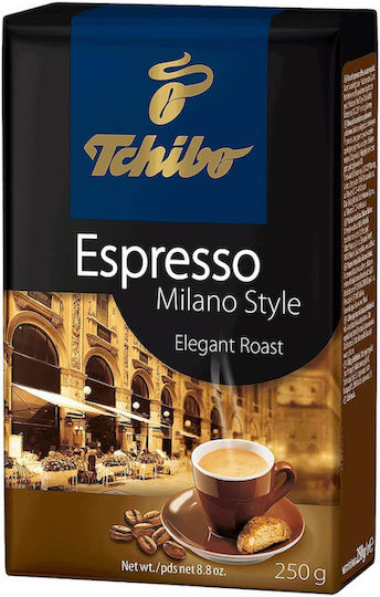 Tchibo Cafea Espresso Arabica Milano Style Măcinat 250gr