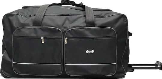 Ormi 0708 Sack Voyage Black with Wheels Fabric L79xW47xH50cm