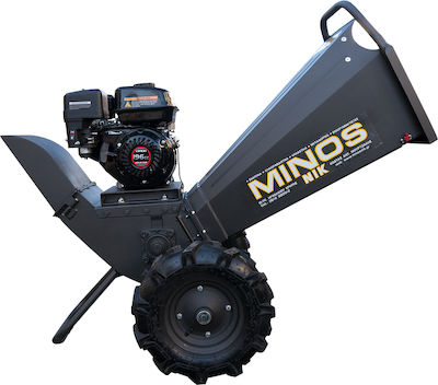 Minos Nik Mini Θρυμματιστής Κλαδιών Βενζίνης με Κινητήρα Loncin 6.5hp