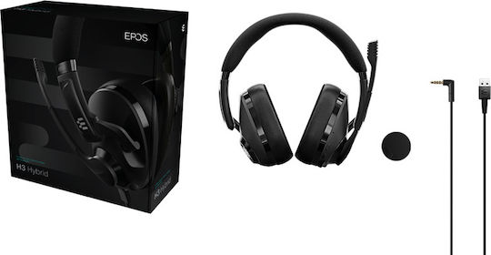 Epos H3 Hybrid Wireless Over Ear Gaming Headset with Connection 3.5mm / Bluetooth / USB