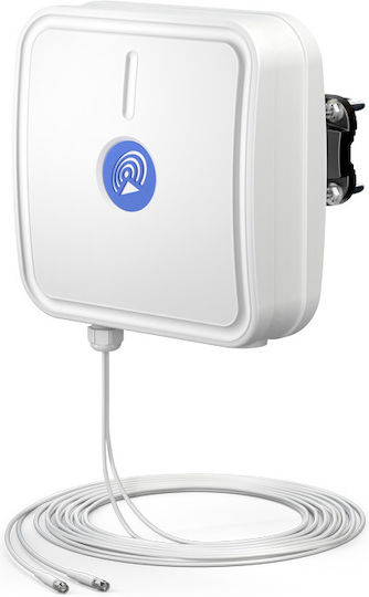 QuWireless QuPanel LTE HP MIMO 2x2 5m Εξωτερική Κεραία 4G Κατευθυντική 7dBi με σύνδεση SMA