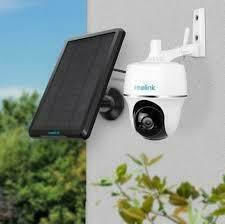 Reolink Argus PT 4MP & Solar Panel IP Κάμερα Παρακολούθησης Wi-Fi Full HD+ 4MP Αδιάβροχη Μπαταρίας με Αμφίδρομη Επικοινωνία και Φακό 2.8mm