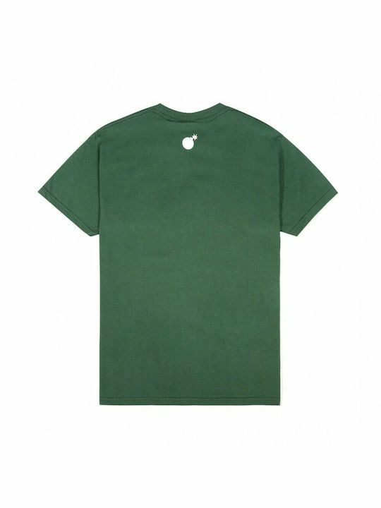 The Hundreds Baller Bar Men's Short Sleeve T-shirt Dark Green