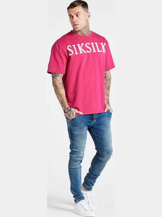 Kurzarm T-Shirt Fuchsie