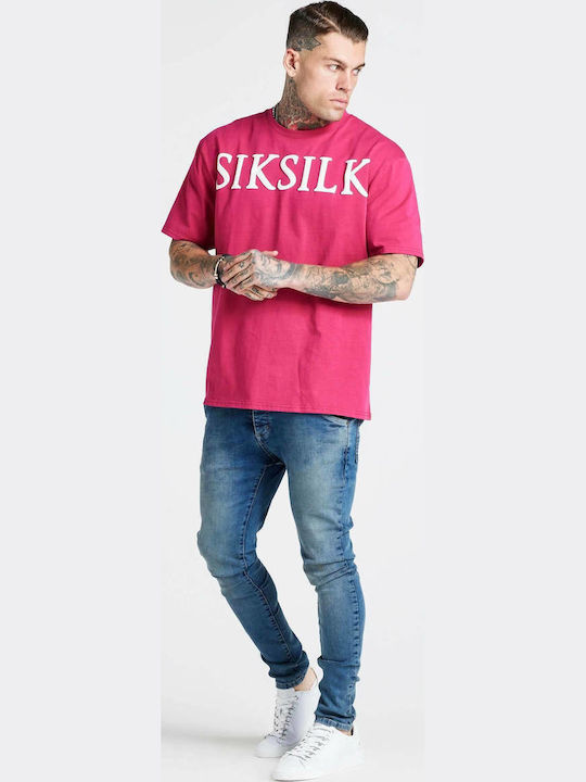 Kurzarm T-Shirt Fuchsie