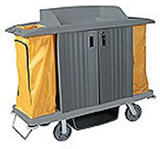 Delta Cleaning Cărucior Cameristă Hotelier Metalic cu Dimensiuni L150xW54xH120cm. 1buc ΚΞ04