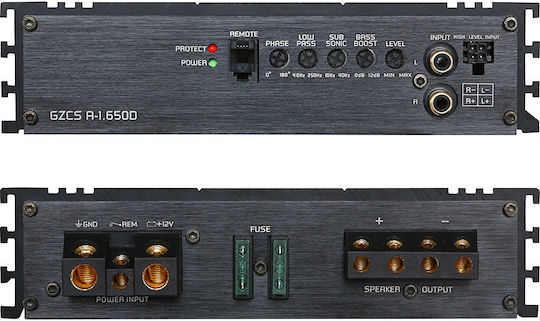 Ground Zero Car Audio Amplifier 1 Channel Class D