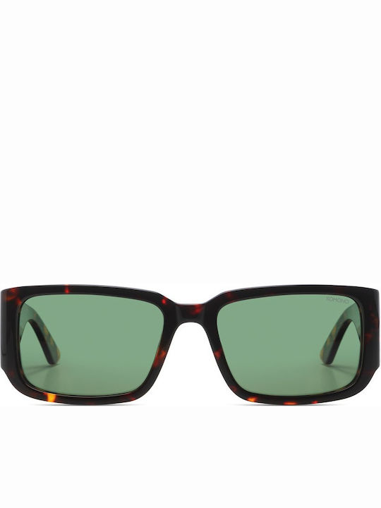 Komono Dylan Women's Sunglasses with Brown Tartaruga Plastic Frame and Polarized Lens KOM-S7851