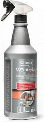 Clinex Επαγγελματικό W3 Active Shield Καθαριστικό Spray Λεκάνης 1lt