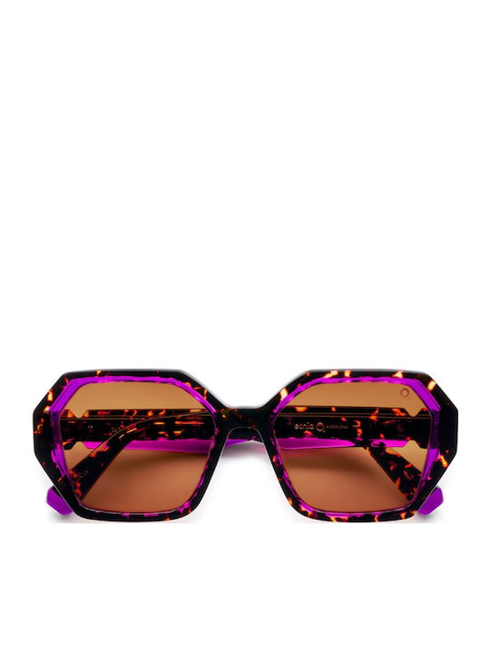 Etnia Barcelona Mambo Νο.2 Sunglasses Brown with Acetate Frame & Brown Lens