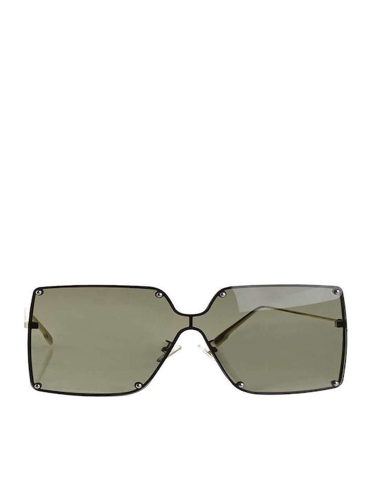 Ble Resort Collection Damen Sonnenbrille mit Schwarz Metall Gestell und Schwarz Linse 5-49-151-0320