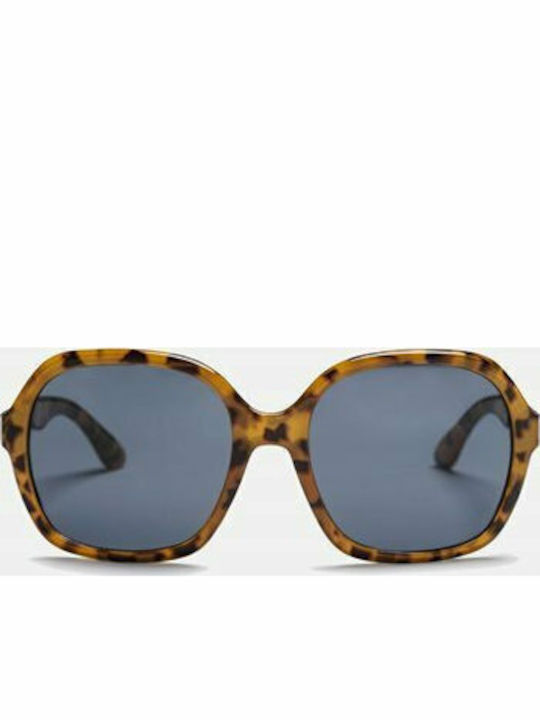 Chpo Gucc Unisex Sunglasses with Brown Tartaruga Plastic Frame 16132OA
