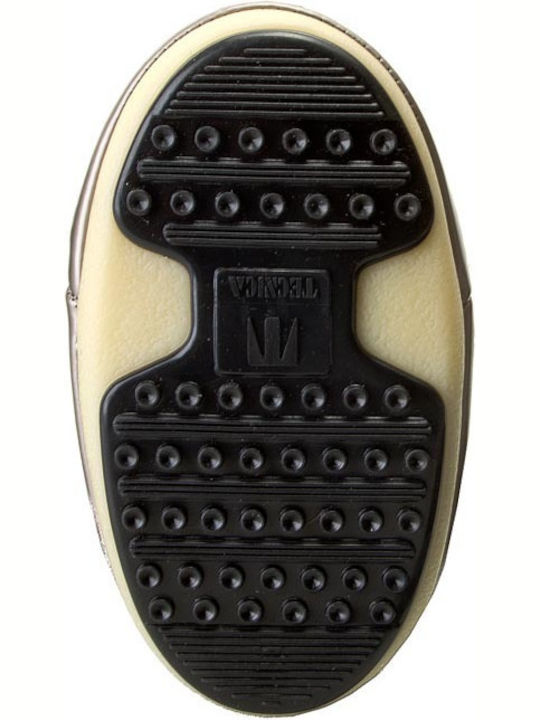 Snow Boots with Rubber / Laces Icon Glance Gold