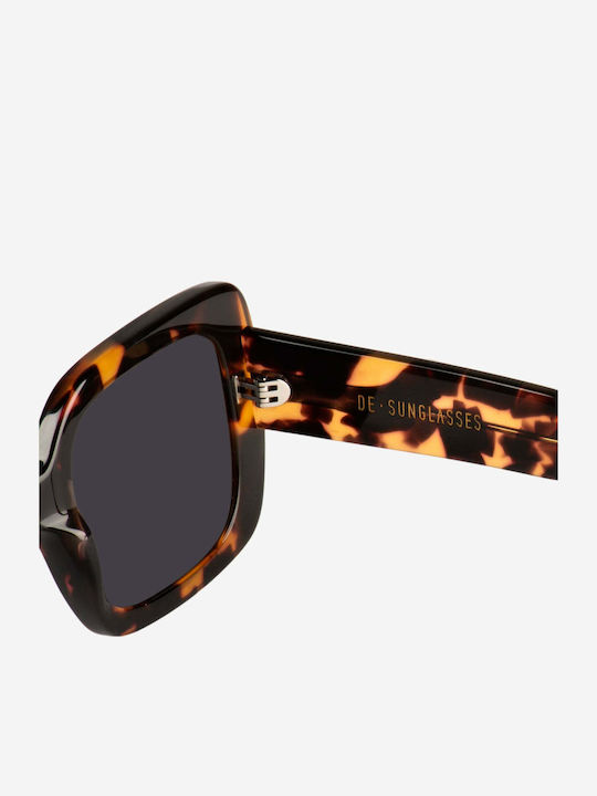 De Sunglasses L.M. Γυναικεία Γυαλιά Ηλίου με Κοκκάλινο Σκελετό Tortoise