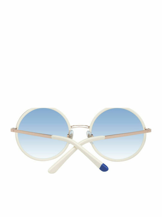 Web Women's Sunglasses with White Frame WE0200 21F