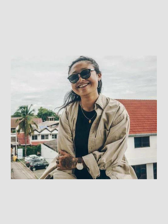 Chpo Johan Sunglasses Μαύρα with Acetate Frame Chpo Johan Sunglasses Μαύρα with Acetate Frame
