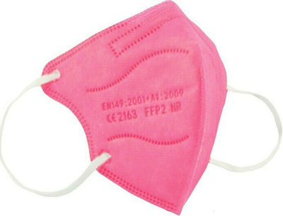 MHCare MHMSK-S Disposable Protective Mask FFP2 NR Kids Pink 1pcs