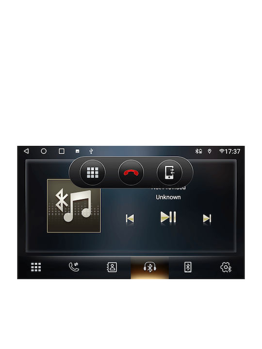 Kirosiwa Автомобилна Аудио Система (Блутут/USB/AUX/WiFi/GPS) с Тъчскрийн 9"