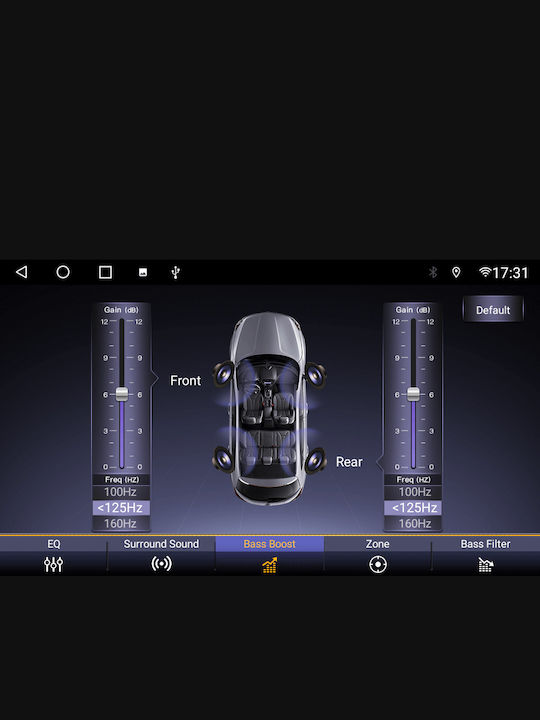 Kirosiwa Автомобилна Аудио Система (Блутут/USB/AUX/WiFi/GPS) с Тъчскрийн 9"