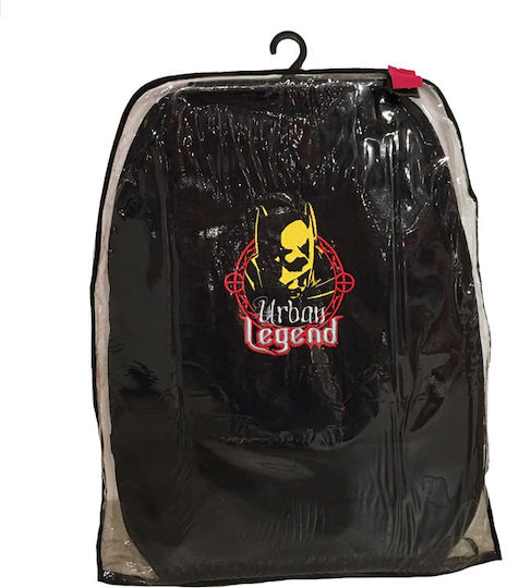 Carner Πλατοκάθισμα Αυτοκινήτου 1τμχ DC Comics Batman Urban Legend Μαύρο / Κόκκινο Διπλής Όψης