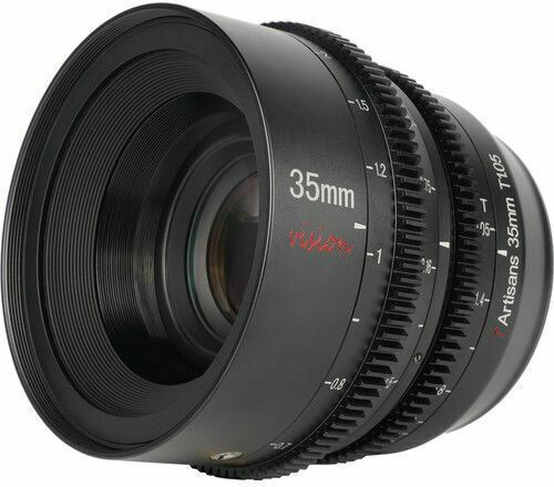 7artisans Crop Φωτογραφικός Φακός 35mm T1.05 Σταθερός για Micro Four Thirds (MFT) Mount Μαύρος