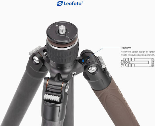 Leofoto Leofoto Urban LX-254CT LX-254CT Plus XB-32 Camera Tripod Made of Carbon Fiber with Spherical Head Up to 163cm