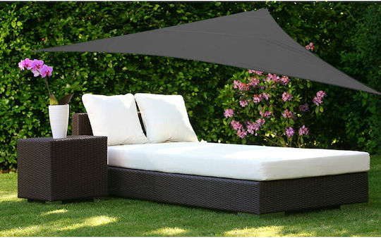 General Trade Τρίγωνο Πανί Σκίασης Γκρι 3m 200gr/m²