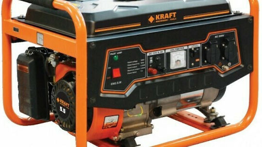 Kraft LT-3900 Генератор Бензин (четиритактов) Четиритактов с Миза и Максимална Мощност 2.7kVA