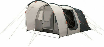Easy Camp Palmdale 500 Cort Camping Tunel Gri cu Dublu Strat 4 Sezoane pentru 5 Persoane 395x295x210cm