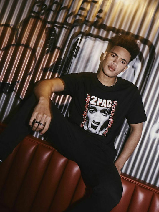 Tupac Boxed In MT1121 Tricou Negru