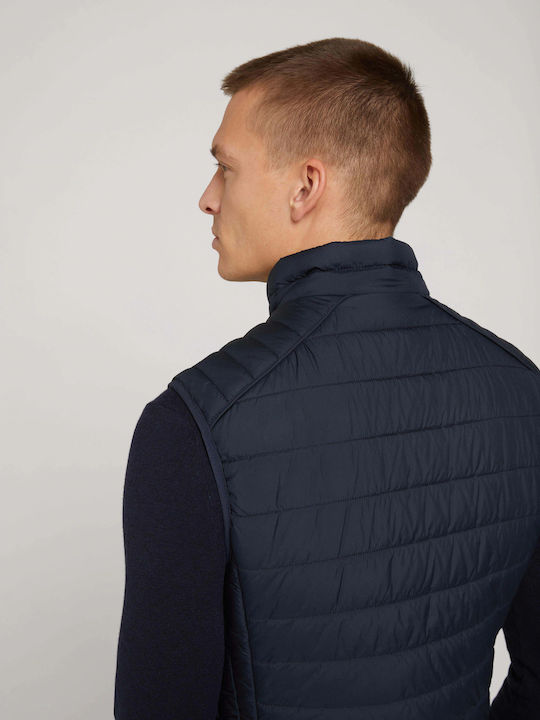 Αμάνικο Μπουφάν Puffer Dark Blue