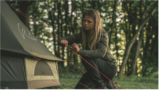 Robens Klondike PRS Winter Camping Tent Teepee Green for 6 People 390x370x270cm