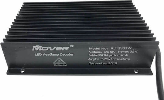 Mover Samsung CAN bus Анулиране на грешки на автомобила за лампа H1 / H10 / H11 / H3 / H7 / H8 / H9 32W 12V 2бр
