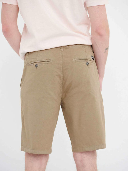 Funky Buddha Men's Shorts Chino Beige