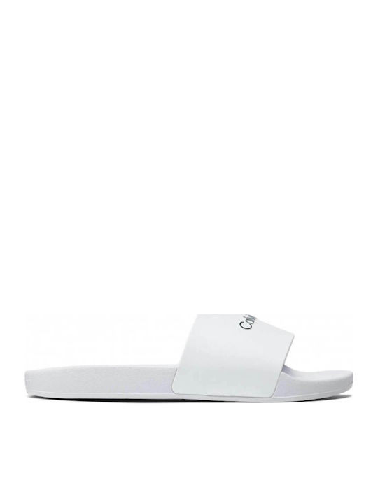 Men's Slides White