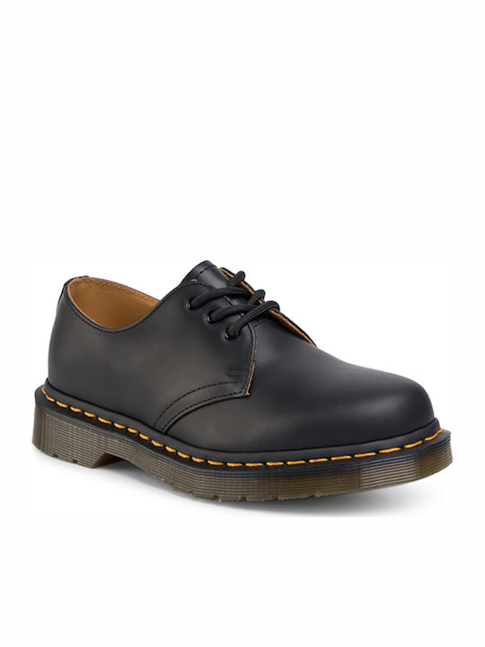 1461 Smooth Δερμάτινα Ανδρικά Casual Παπούτσια Μαύρα
