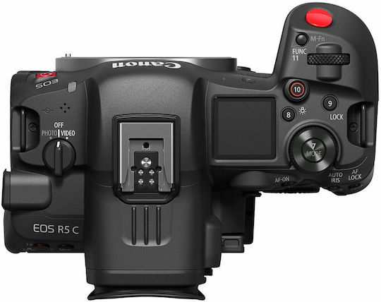 Canon Eos R5 C Mirrorless Φωτογραφική Μηχανή Body Μαύρη