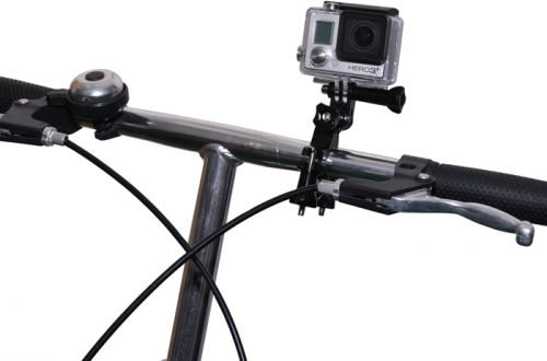 JJC Handlebar Pole Mount Bicycle Support Base for GoPro