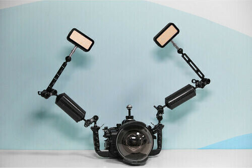 Godox WL8P COB Licht 8500K Auf-Kamera mit Lichtstärke Lux 323