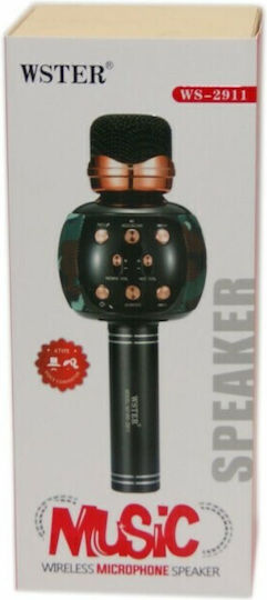 WSTER Wireless Karaoke Microphone WS2911 829114 WS-2911 Khaki