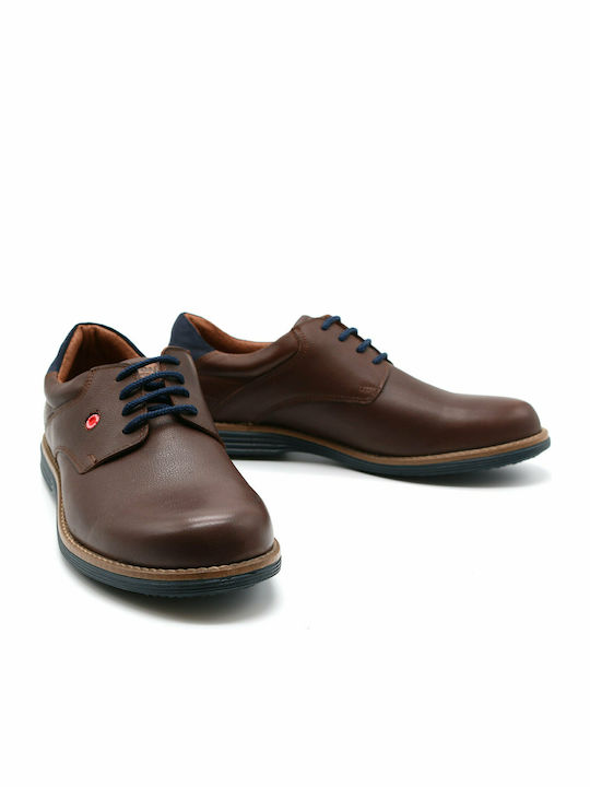 Men's Anatomic Leather Casual Shoes Brown