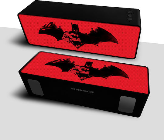 ERT Group Batman Boxă Bluetooth 10W cu Radio și Durată de Baterie până la 2.5 ore 007 Red