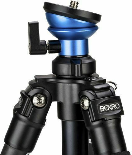 Benro Video Tripod A2573F with S6Pro Fluid Video Head Made of Aluminum and Load Capacity 6kg up to 178.5cm
