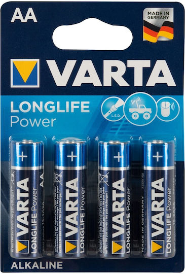 Varta LongLife Power Алкални Батерии AA 1.5V 80бр